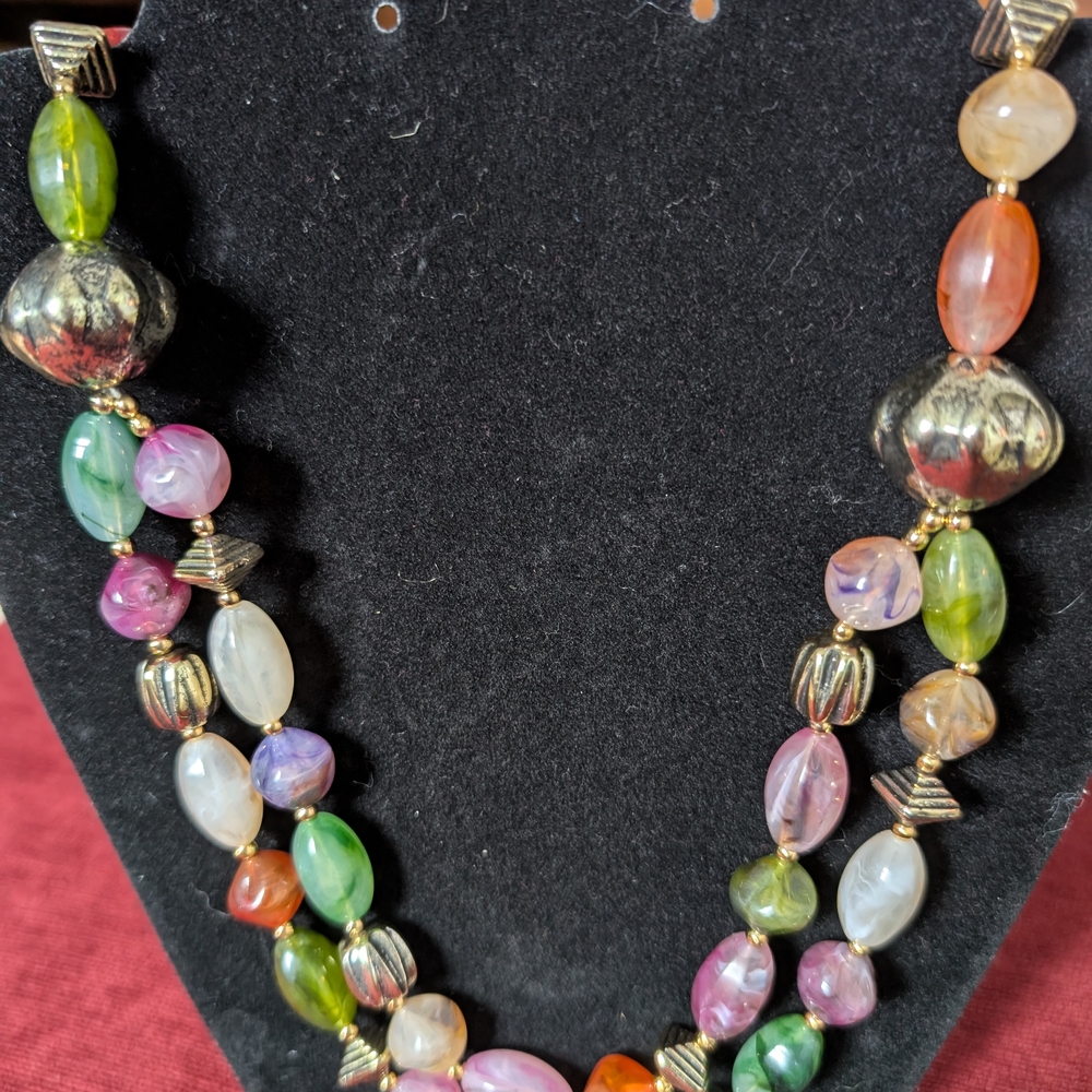 Multicolor Beaded Necklace